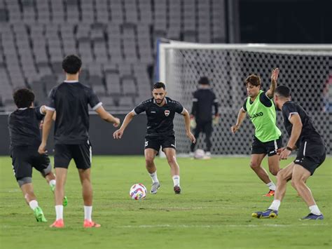 Latihan Timnas Irak