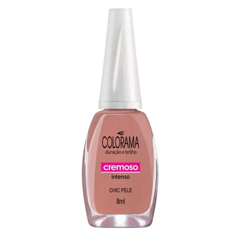 Esmalte Cremoso Colorama Nude Chic Pele Shopee Brasil