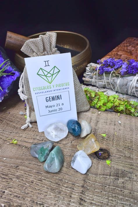 Gemini Zodiac Crystals and Gemstones Kit Gemini Stones Set | Etsy