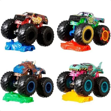 Carrinho Hot Wheels Monster Truck Mattel Original Miniatura Mercadolivre