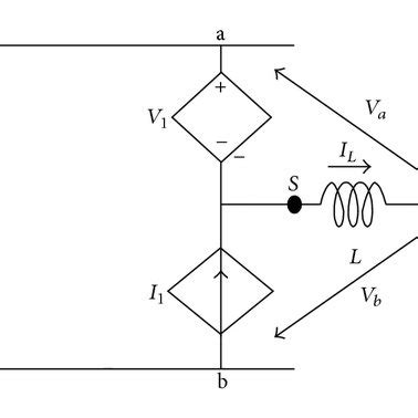 A The Pwm Switch B The Equivalent Circuit Of The Pwm Switch