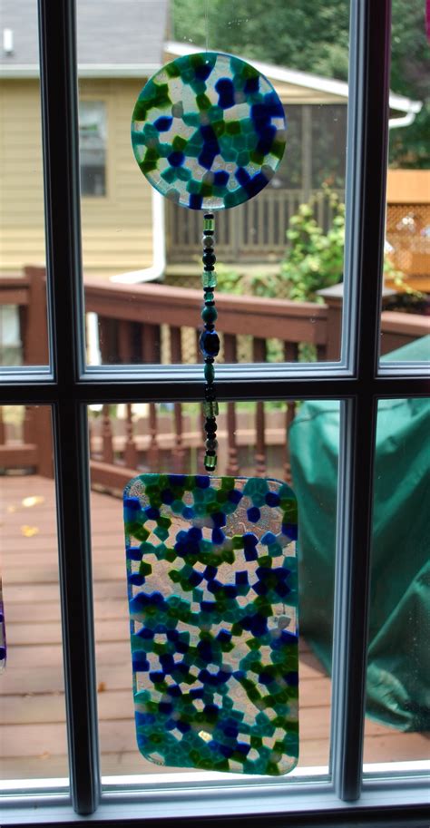 DIY Melted Bead Sun Catcher