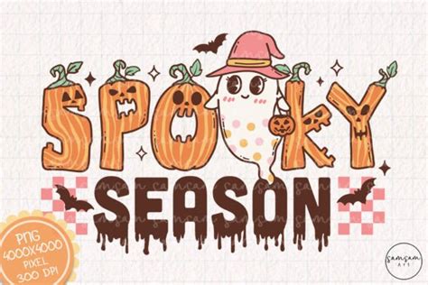 Spooky Season Sublimation Graphic By Samsam Art Creative Fabrica