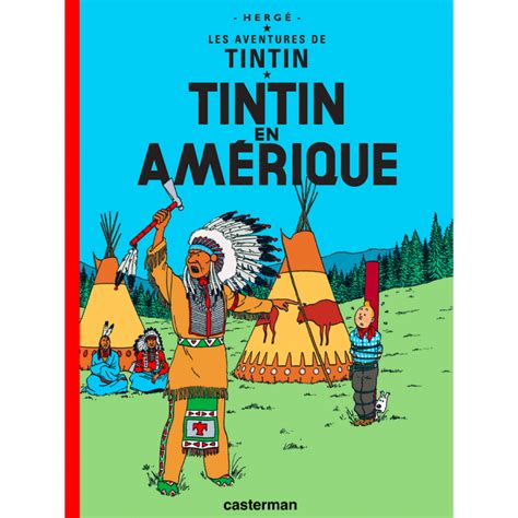 Album The Adventures of Tintin T3 - Tintin in America