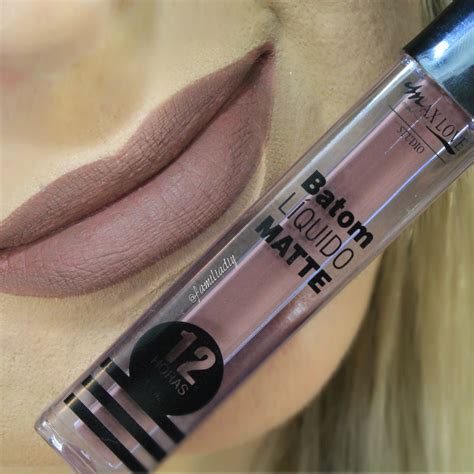 Fam Lia Diy Batom L Quido Matte Nude Horas Maxlove