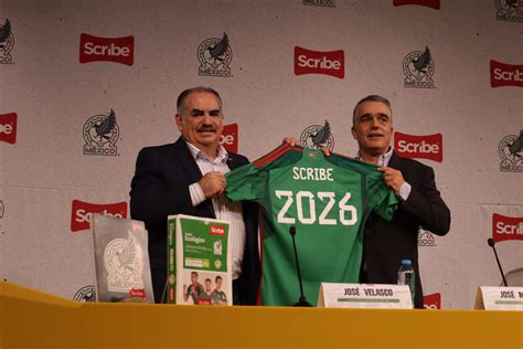 Scribe Nuevo Patrocinador De La Selecci N Nacional De M Xico