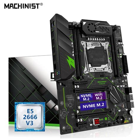 Machinista X Placa M E Lga Xeon E V Processador Cpu