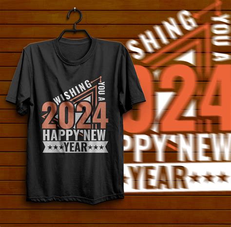 NEW YEAR 2024 T-SHIRT DESIGN :: Behance