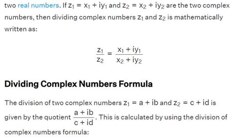 Complex Number Division Formula - TRUNG TÂM GIA SƯ TÂM TÀI ĐỨC ...