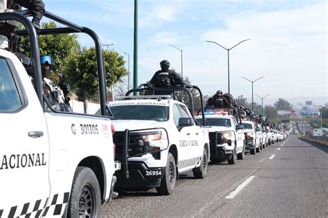 Refuerzan otros 700 miembros del Ejército y GN seguridad en Michoacán