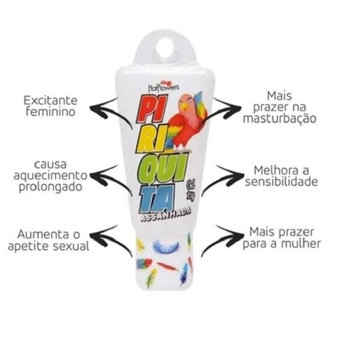 Piriquita Assanhada Excitante Feminino 15g Hot Flowers