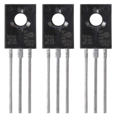 Kit 50 Peças Transistor PNP MJE350 300V 0 5A SOT 32 3 KSE350