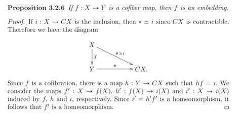 general topology - Why we are sure that $h^{'} $ is a homeomorphism ...