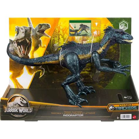 Jurassic World Dino Trackers Track N Attack Indoraptor Dinosaur Figur Maziply Toys