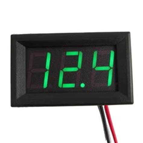 Inch Led Digital Line Dc Voltage Table Red Blue Green Dc V