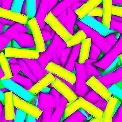 Neon Bright Colors Fabric Pattern · Creative Fabrica