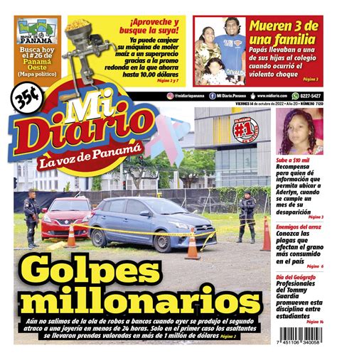 Mi Diario Panam On Twitter Buenos D As Revise Comente Y Comparta