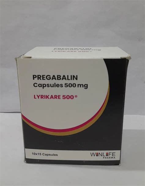 Lyrikare Pregabalin 500 Mg Tablets At Rs 250 Stripe In Nagpur ID