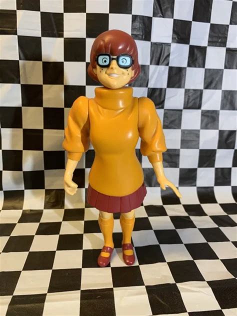 FIGURINE ARTICULÉE VINTAGE 1999 Scooby Doo 7 pouces Velma Hanna Barbera