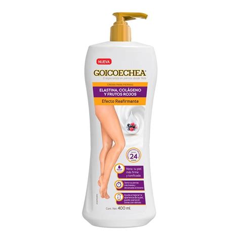 Crema Para Piernas Goicoechea Efecto Reafirmante 400 Ml Walmart