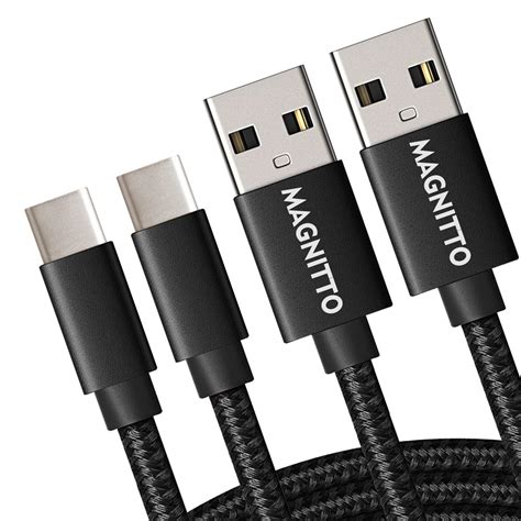 Amazon MAGNITTO USB Type C Cable USB A 2 0 To USB C Fast Charger