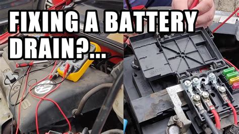 How Not To Diagnose A Car Battery Drain Vw Polo N Battery Drain