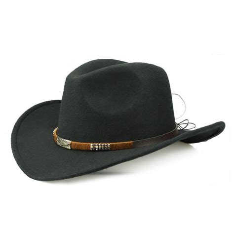 Luxury Unisex Wide Brim Vintage Australian Wool Felt Fedora Hat