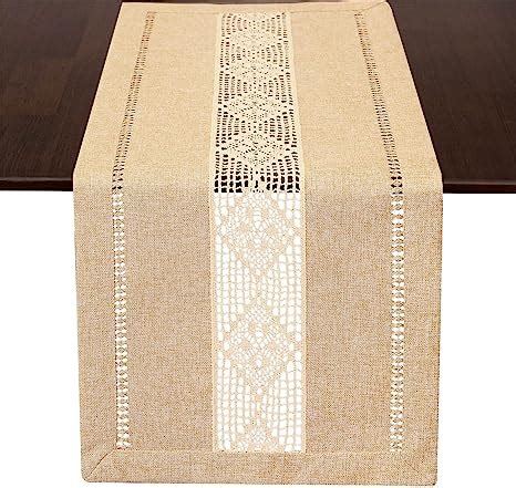 Amazon Grelucgo Home Country Farmhouse Rustic Beige Hemstitched