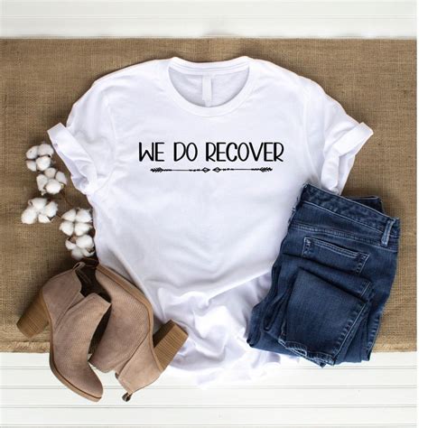 We Do Recover Shirt Narcotics Anonymous Alcoholics Etsy