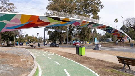 La nueva ciclovía del Parque Sarmiento vincula dos tramos claves de la