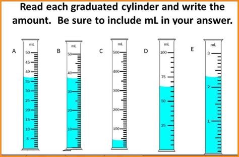 Graduated Cylinder How To Read