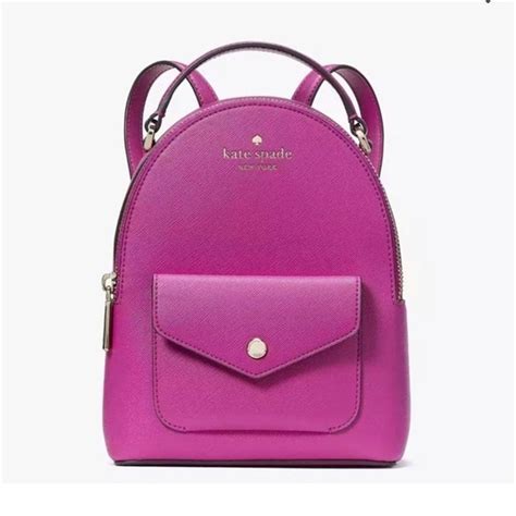 Kate Spade Bags Authentic Kate Spade Rose Mini Backpack Poshmark