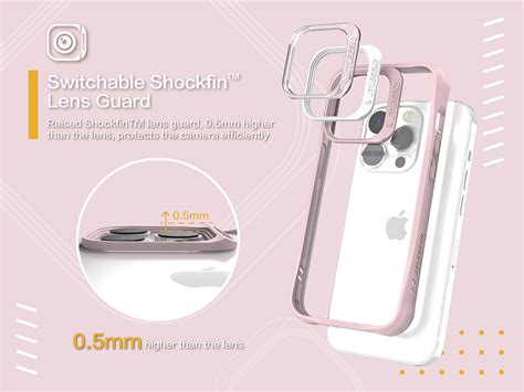 ซอ JTLegend Hybrid Cushion DX Case เคส iPhone 14 Pro Max Crystal