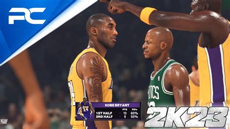 Nba K Newgen Pc Ultra Mod Lakers Vs Boston Uncut Gameplay