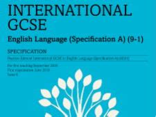 Pearson Edexcel Igcse English Language Anthology Teaching Resources