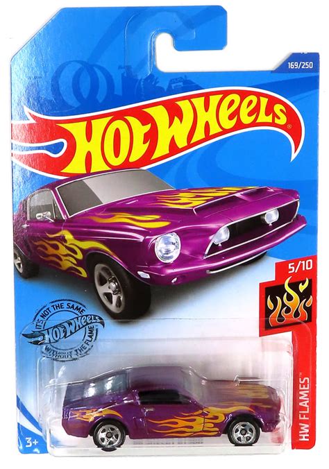 駿河屋 1 64 68 SHELVY GT500 バイオレットオレンジ Hot Wheels HW FLAMES GHF58 ホットウィールhotwheels