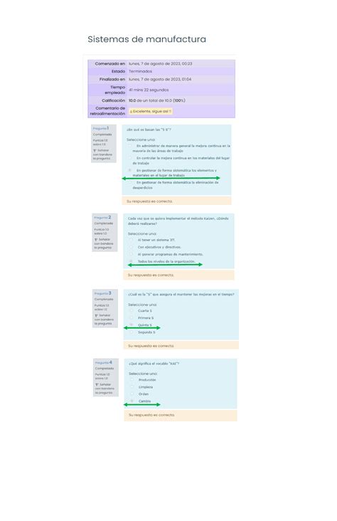 Examen Semana Sistema De Manufactura Utel Sistemas De