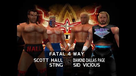 Wcw Feel The Bang V Matches Scott Hall Vs Sting Vs Diamond Dallas