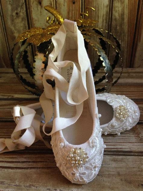 Custom Bridal Beaded Lace Flats Victorian Ballet Style Bride Bridesmaid