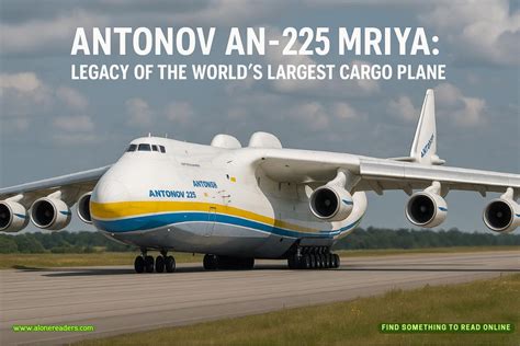 The Antonov Mriya An225 The Skys Oncelargest Cargo Plane Lost And Remembered
