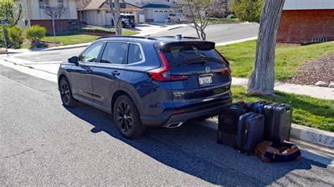 Honda Cr V Luggage Test How Much Cargo Space Autoblog