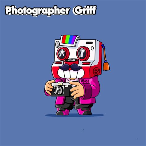 Photographer Griff S Pins Author In Picture Original Concept Skin Garby Draws R Brawlstars