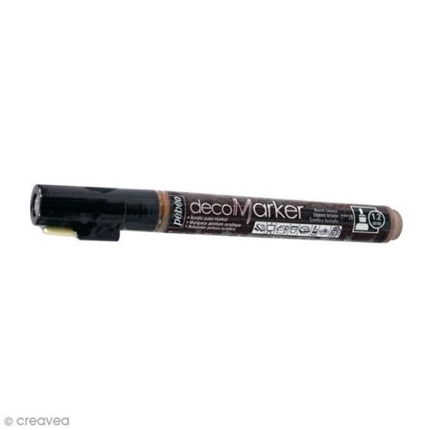 Marqueurs Peinture Acrylique Acrylic Marker Pointe Fine 1 2 Mm Marron