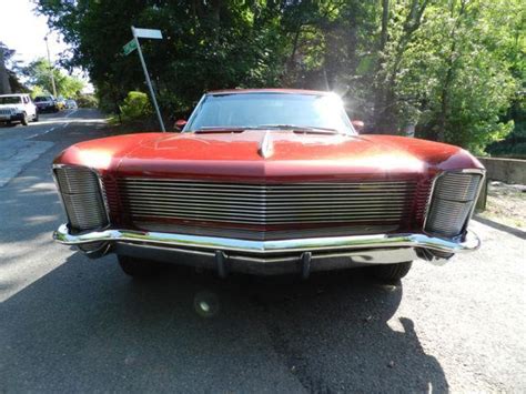 1965 Buick Riviera 401 67000 Miles Black Coupe Automatic Classic