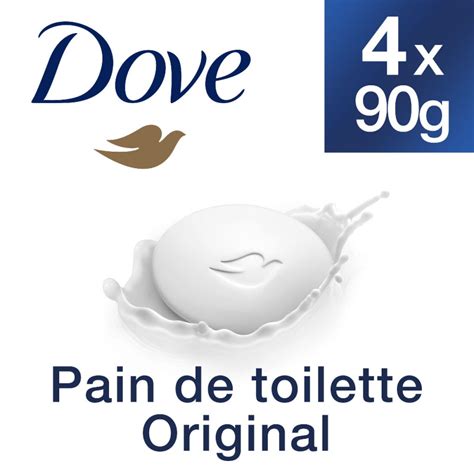 Pack De 6 Dove Pain De Toilette Original 4x90g