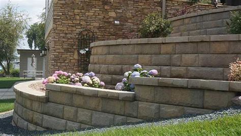 Allan Block Retaining Wall Solutions Available At Guire