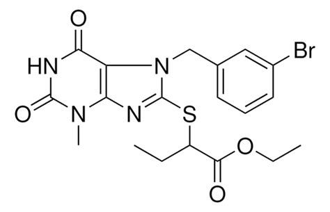 ETHYL 2 7 3 BROMOBENZYL 3 METHYL 2 6 DIOXO 2 3 6 7 TETRAHYDRO 1H