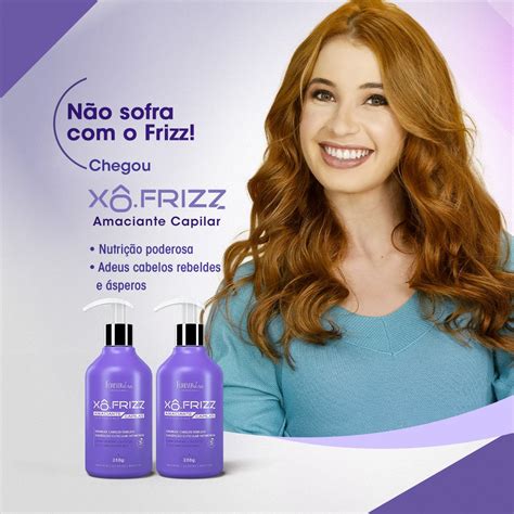 Combo Com 2 Amaciante Capilar Xô Frizz Forever Liss 250g Único