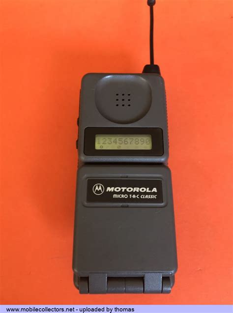 Motorola Micro TAC Classic Prototype Mobilecollectors Net