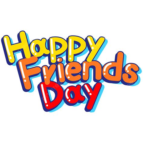 International Friendship Day Vector Png Images International